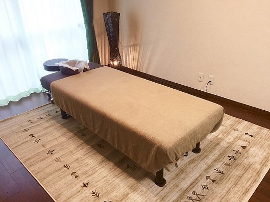 御茶ノ水中村かえる整体院の院内のようす